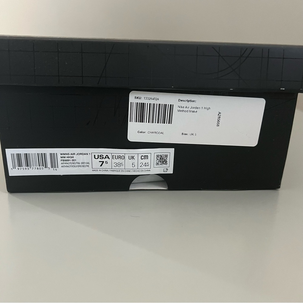 NIB Air Jordan 1 High Method Make Woman’s size 7.5 - Picture 8 of 8